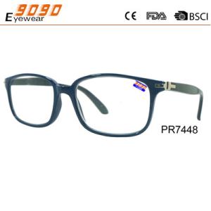 Wholesale New arrival and hot sale plastic reading glasses,spring hinge , suitable for women and men from china suppliers