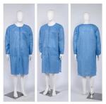 OEM Dustproof White/Blue/Green/Purple V601 Disposable Microporous Lab Coat for