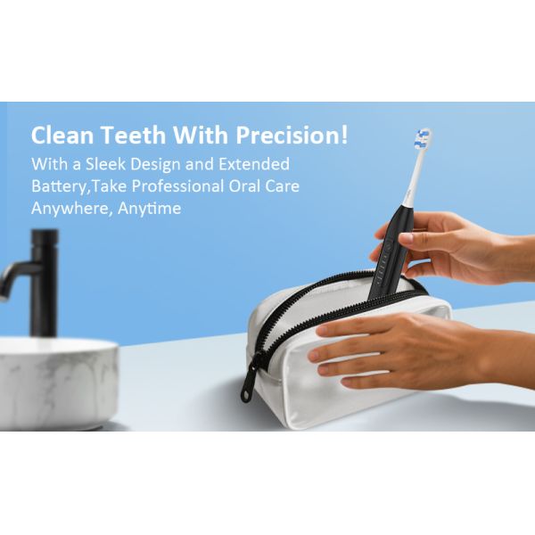 Electric Toothbrush with Water Flosser, 3 in 1 Teeth Cleaning Kit with 4 Modes Electric Toothbrush Teeth Cleaning