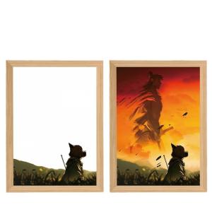 Wholesale Elegant and Stylish Desktop Atmosphere Lamp for Black Myth Monkey King Night Light from china suppliers
