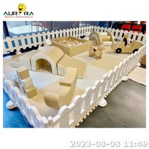 Wholesale Soft Play Equipment Slide Indoor Soft Play For Kids Soft Play Set Equipment Brown from china suppliers