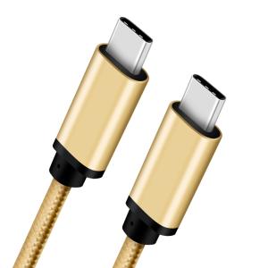 Wholesale Nylon Braid Usb C To Usb C Cable , Type C Data Cable For Samsung S9 / S8 from china suppliers