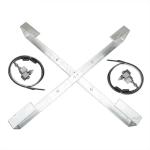1000mm OPGW Galvanized Steel ADSS Cable Storage Tray With Pole