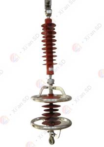 Wholesale 110kV Polymer Lightning Surge Arrester With Gap For Transmission Line from china suppliers