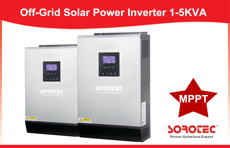Wall Mounted Integrated Solar Power Inverters Off Grid Hybrid Inverter 1KVA ~ 5KVA