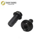 Flange head machine tooth screw cruciform hexagon screw furniture part