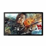 18.5 Inch Wall Mounted Digital Signage Non Touch Screen Restaurant Usb Media