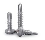 304 Stainless Steel Self-Drilling Hex Head Flange Screw for INCH Measurement