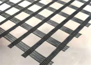 Wholesale Self Adhesive Bitumen Coated Knitted Glass Fiber Geogrid from china suppliers