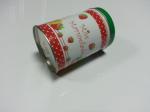 Airtight Cover Metal Tin Container , Coffe Gift Packing Tinplate Box