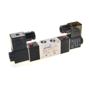 Wholesale AIRTAC type 4V220-08 5 Way 2 Position 1/4&quot; Pneumatic Solenoid Valve from china suppliers