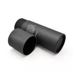 Recyclable Black Kraft Paper Small Round Cardboard Packaging Mailing Container