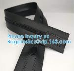 Water-Resistant Zipper, TPU Gastight Waterproof Zippers, Metal, Nylon, Stopper,
