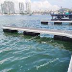 Aluminum Floating Pontoon Dock Marine Gangway Float Pontoon Dock