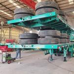 40ft Container Flatbed Semi Trailer 40 feet Truck Semi Trailer Flatbed Trailers