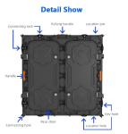 High Brightness P8 Outdoor Led Screen Module 7000cd/ M2 2scan