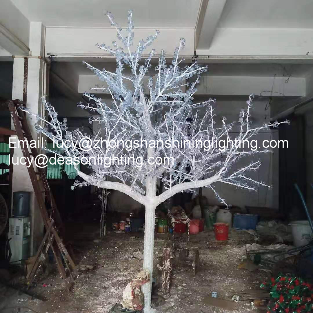 led crystal tree light