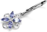 0.5 Carat Branch Flower Design JewelersClub Tanzanite Ring Sterling Silver Ring
