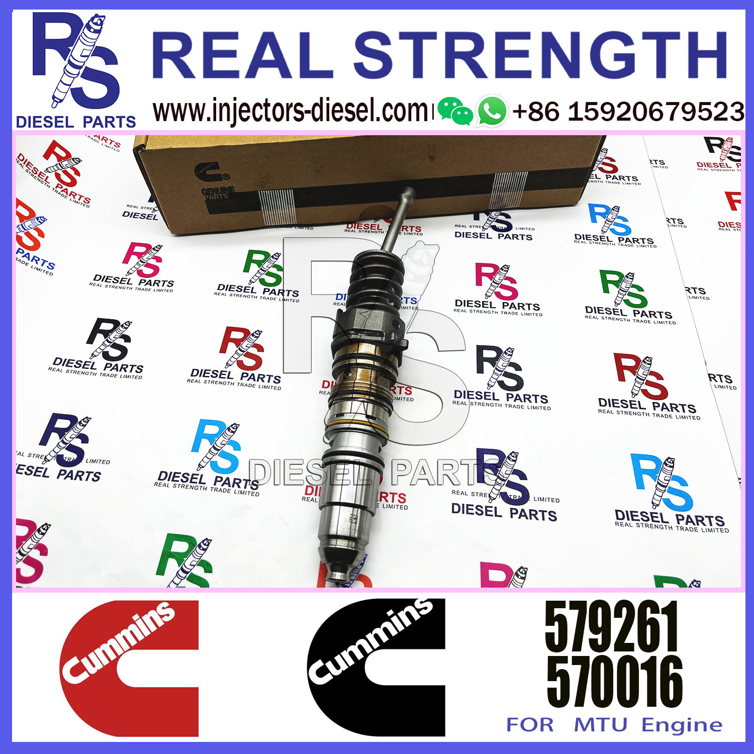 Fuel Injectors 1511696 1764365 579263 579261 1499257 1521978 570016 1521977 1846349 For Cummins
