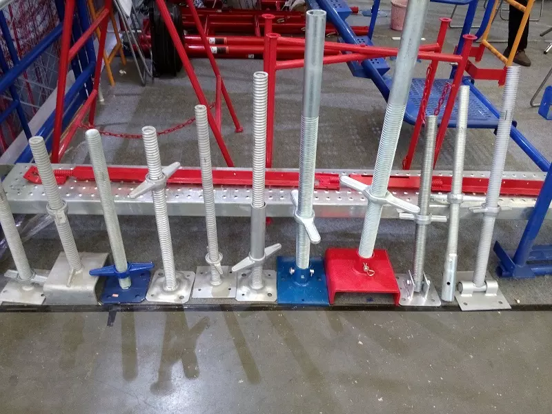 Ringlock Scaffolding Adjustable Base Jack Q235 Material