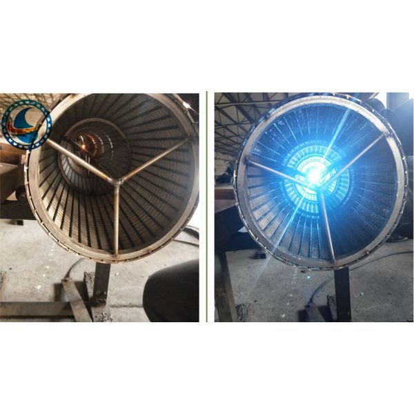 Stainless Steel 316l Dewatering Wedge Wire Screen Filter Element