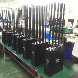 Wholesale 55W Anti Drone Jammers VIP Protection Defence Up To 1500m Range from china suppliers