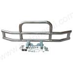 Silver Appearance Deer Guard For Trucks 1.8 - 2.0mm Tube Thickness