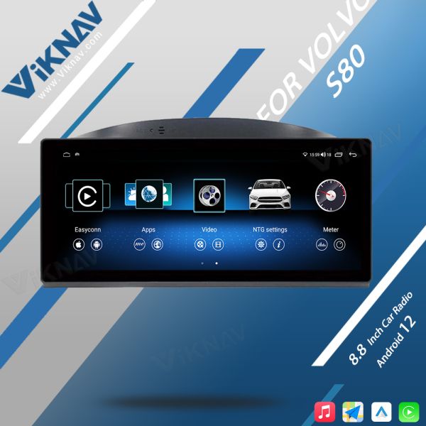2012 2013 2014 2015 Autoradio Volvo S80 Radio Android 8.8 Inch LCD Head Unit