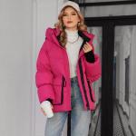 42-50 Short Coats For Women Hooded And Versatile Style