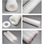 Maximum Filtered Water Flow 20inch Micropore Pleated Filter Cartridge for