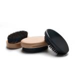 Private Label Men'S Beard Comb And Brush Set 100% Boar Bristle Beard Brush Gift