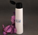 Gynecological Lotion Hdpe Plastic Containers 100ml With Black Flip