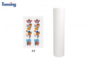 Wholesale Double Side Matte DTF PET Inkjet Heat Transfer Film 0.075mm Thickness for Clothing from china suppliers