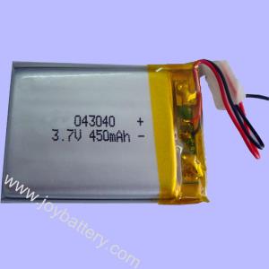 Wholesale 3.7V 043040 450mAh Polymer Li ion Battery from china suppliers