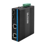 Industrial Network Switch with 4 Gigabit Ports and EMC Industrial Grade Design