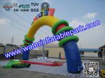 Outdoor Inflatable Gate Arch for Advertising , Custom Inflatable Archway
