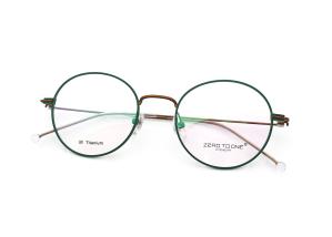 Wholesale Lightweight Elliptic Literature And Art Titanium Frame Glasses ZTO 9205 from china suppliers