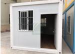 Grey Iron Grey Steel Frame Detachable Sandwich Panel Container House