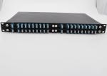 Rack Mount CWDM Mux Demux Four In One Type With UPG Port 1470 - 1610nm