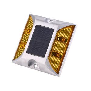 Wholesale 100*100*20mm Aluminum Square Reflective Road Stud for High Reflection from china suppliers