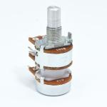 Vertical 5k Audio Taper Potentiometer 16mm Double Gang Potentiometer