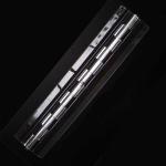 OEM Long Clear Acrylic Piano Hinge PMMA Plastic Hinges For Plexiglass