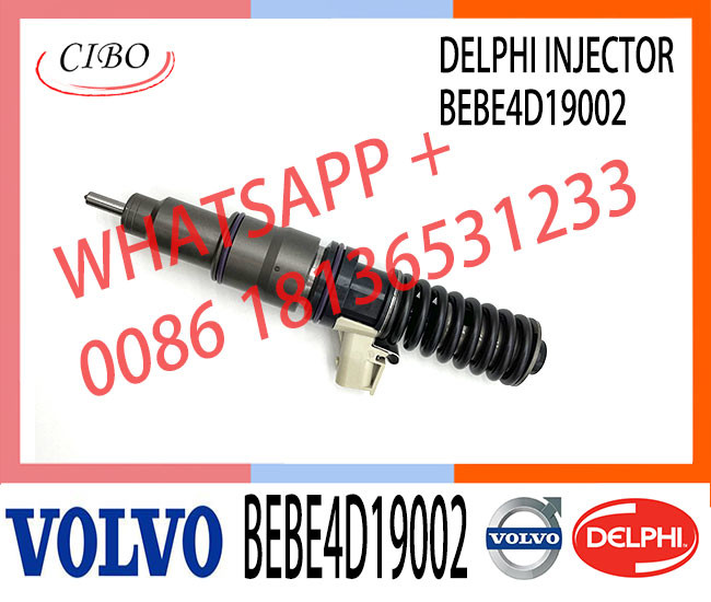 Diesel Fuel Injector 63229466 33800-84820 BEBE4D19002 E3.18 for HYUN-DAI 12L LOW POWER
