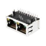 WE 7499121211 Compatible LINK-PP LPJG26962ABNL 10/100/1000 Base-T Tab Down Green