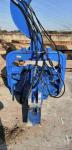 Railway Project Electric Vibro Hammer 15m Sheet Pile Driver Work Based