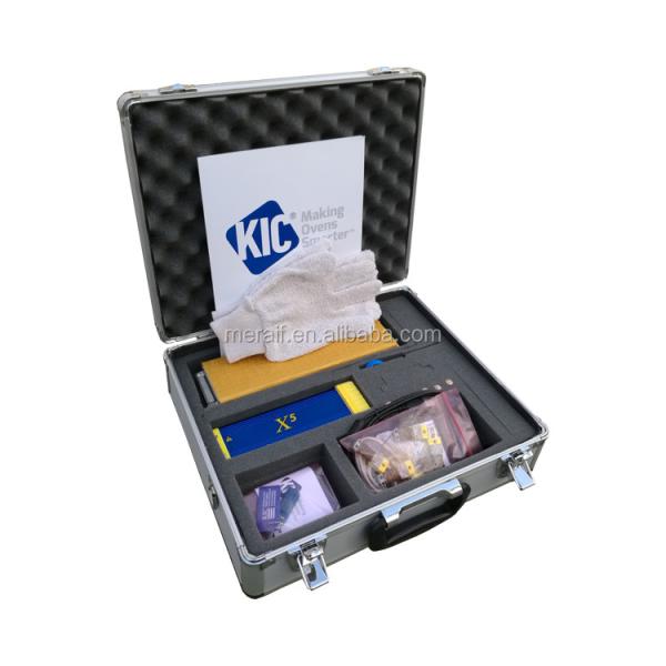 original new KIC X5 7CH thermal profiler for smt reflow oven Temperature Curve