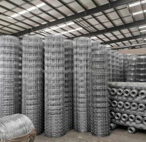 Wholesale Galvanized Metal Farm Fencing 5-8ft Fixed Knot Deer Cattle Fence for Farm Field Fence from china suppliers