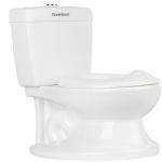 Print Pattern White Plastic Baby Toilet Potty with EN71 Test