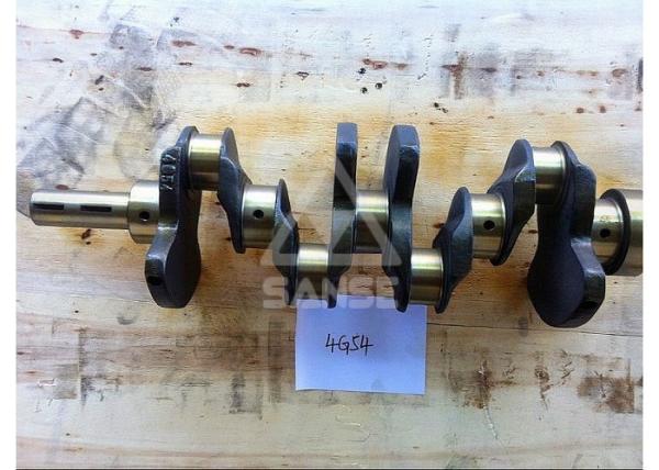 4G54 Engine Crankshaft , forged steel crankshaft for Mitsubishi diesel engine
