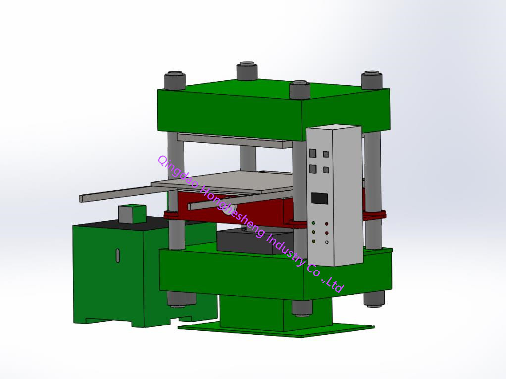 professional manufacturer Engine Inlet And Outlet Pipe Hot Press Molding Machine